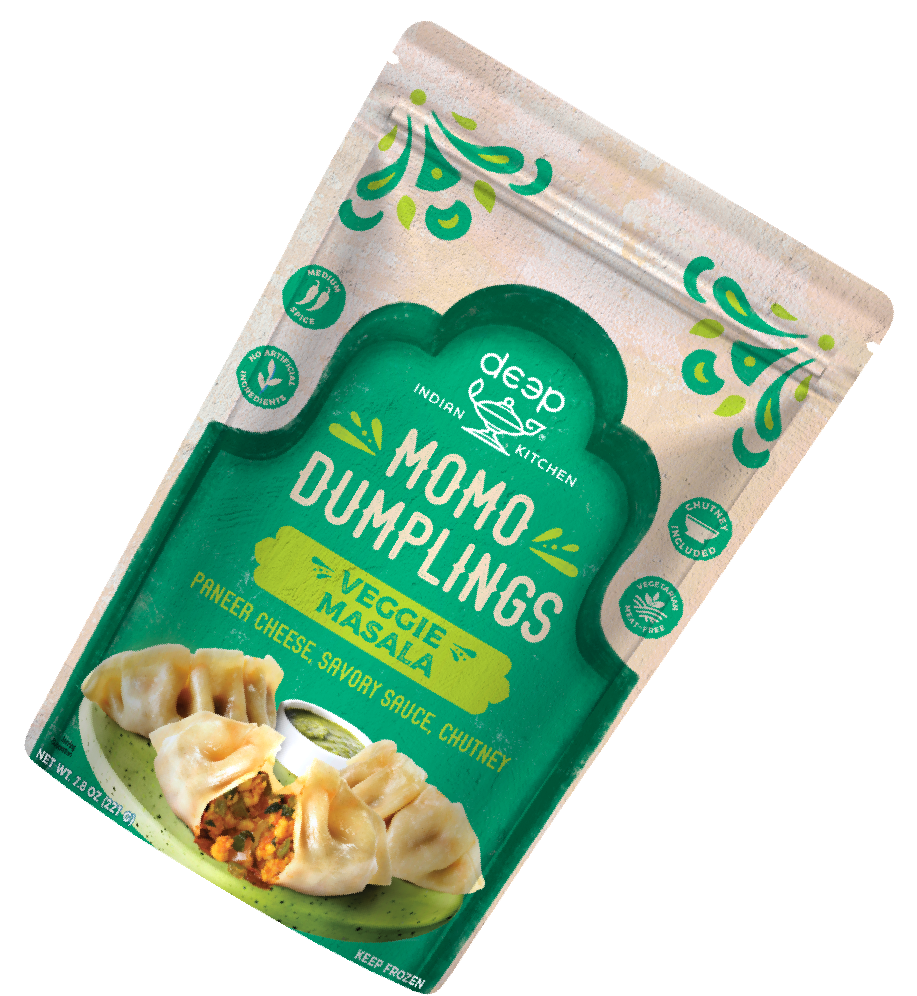 Veggie Masala Momo Dumplings