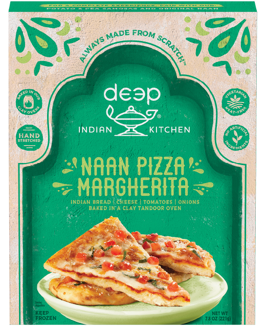 Margherita Naan Pizza
