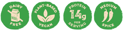 Plant-Based Chik'n Tikka Badges
